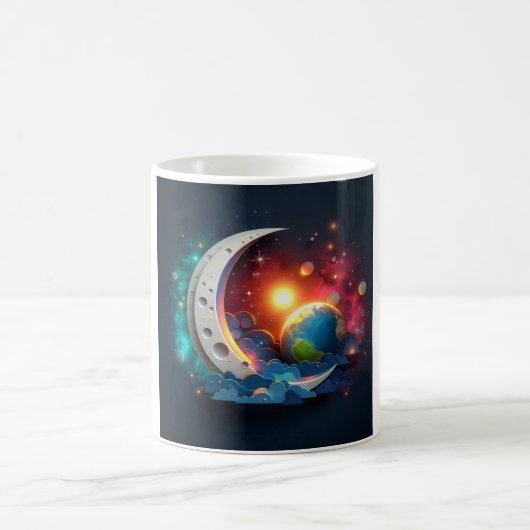 Mug Lune et étoiles (Centre)
