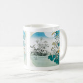 Mug Lune et fleurs (Devant droit)
