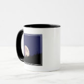 Mug Lune et forêt | Parc national du Glacier Montana (Devant gauche)