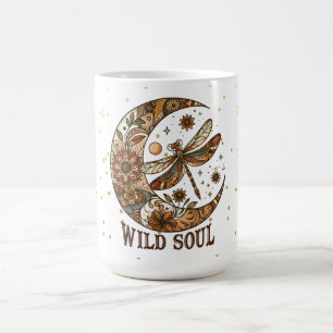 Mug Lune et libellule