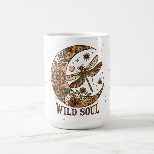 Mug Lune et libellule (Centre)