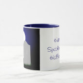 Mug * Lune et pierre tombale de Halloween éffrayantes (Centre)