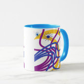 Mug Lune et soleils (Devant droit)