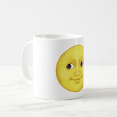 Mug Lune jaune - Emoji (Devant gauche)