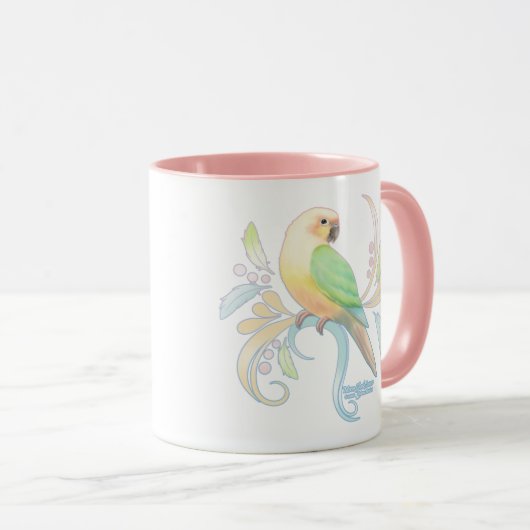 Mug Lune - Jouer Conure (Devant droit)