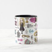 Mug Lune Lovegood aquarelle magique (Centre)