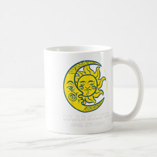 Mug Lune Solaire Eclipse 2024 Totalité Avril 8 Femmes