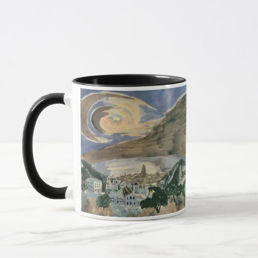 Mug Lune sur Barcelone par Walter Gramatte (Gauche)