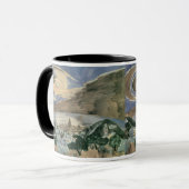 Mug Lune sur Barcelone par Walter Gramatte (Devant gauche)