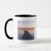 Mug Lune sur la passerelle de Buscharner | Lac de Star (Gauche)
