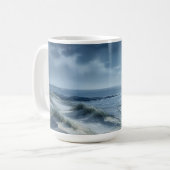 Mug Lune sur mer calme (Devant gauche)