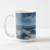 Mug Lune sur mer calme (Gauche)