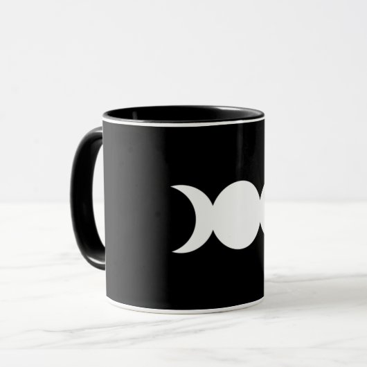 Mug Lune triple (Devant gauche)