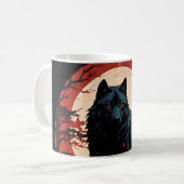 Mug Lune Wolfs de minuit (Devant gauche)
