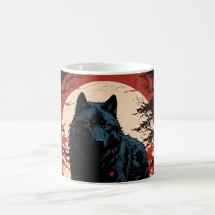 Mug Lune Wolfs de minuit