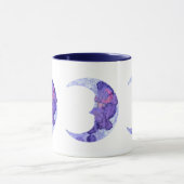 Mug Lunes de croissant peintes (Centre)