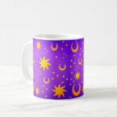 Mug Lunes et Étoiles Célestes (Devant gauche)