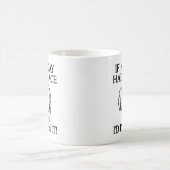 Mug Lunette drôle de Lundi frapper (Centre)