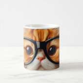 Mug Lunettes de chat amusantes (Centre)