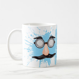 Mug Lunettes de déguisement drôles de Groucho éclabous