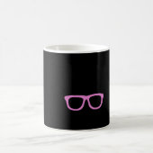 Mug Lunettes de lapin rose (Centre)