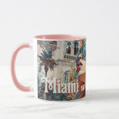 Mug Lunettes de soleil blondes Miami Resort Pool Aquar (Gauche)