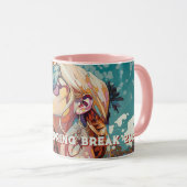 Mug Lunettes de soleil blondes Miami Resort Pool Aquar (Devant droit)