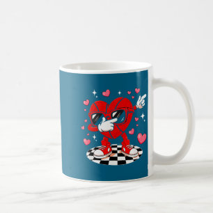 Mug Lunettes de soleil cœur dabbing valentine basket-b