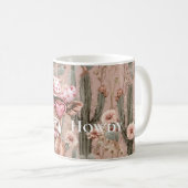 Mug Lunettes de soleil Coeur Rose Vache Occidentale Ca (Devant droit)