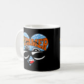 Mug Lunettes de soleil de plage modernes (Devant gauche)