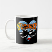 Mug Lunettes de soleil de plage modernes (Gauche)