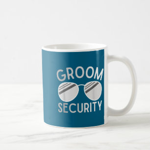 Mug Lunettes de soleil de sécurité pour le marié enter