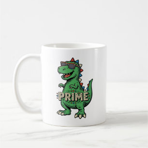 Mug Lunettes de soleil dinosaure vintage Prime Cartoon