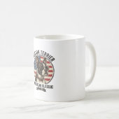 Mug Lunettes de soleil drapeau américain classique de (Devant droit)