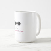 Mug Lunettes de soleil et Branches intemporelles (Devant droit)