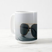 Mug Lunettes de soleil incroyables (Devant gauche)