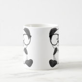 Mug Lunettes de soleil Panda Thème amateur de Panda (Centre)