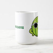 Mug Lunettes de soleil pastèque cool graphisme de dess (Centre)