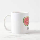 Mug Lunettes de soleil vertes Melon Fruit (Gauche)