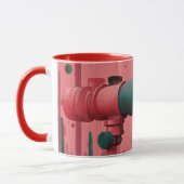 Mug Lunettes d'observation stylisées, probablement une (Gauche)