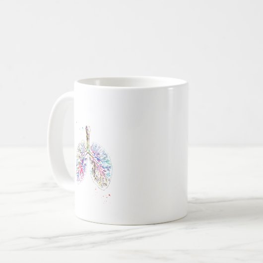 Mug Lung anatomical (Devant gauche)