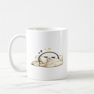 Mug Lunio Cozy Morning Coffee endormi - Mignon Kawaii
