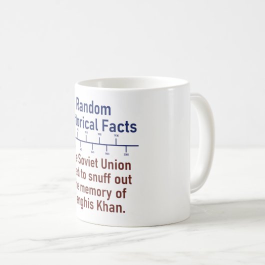 Mug L'Union Soviétique A Essayé De S'Éloigner - Histoi (Devant droit)