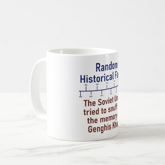 Mug L'Union Soviétique A Essayé De S'Éloigner - Histoi (Devant gauche)