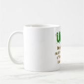 Mug L'unité est la vision - Citation d'unité (Gauche)