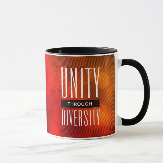 Mug L'unité stylisée par la diversité (Droite)