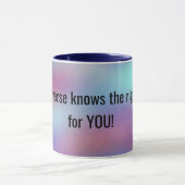 Mug L'Univers connaît le café Inspirational Cool (Centre)