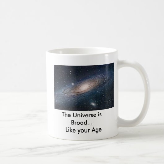 Mug L'univers est large… (Droite)