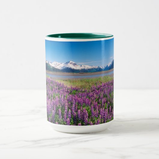 Mug Lupines en fleur | Kenai Mountains, Alaska (Centre)