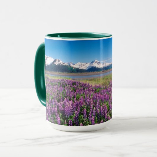 Mug Lupines en fleur | Kenai Mountains, Alaska (Devant gauche)